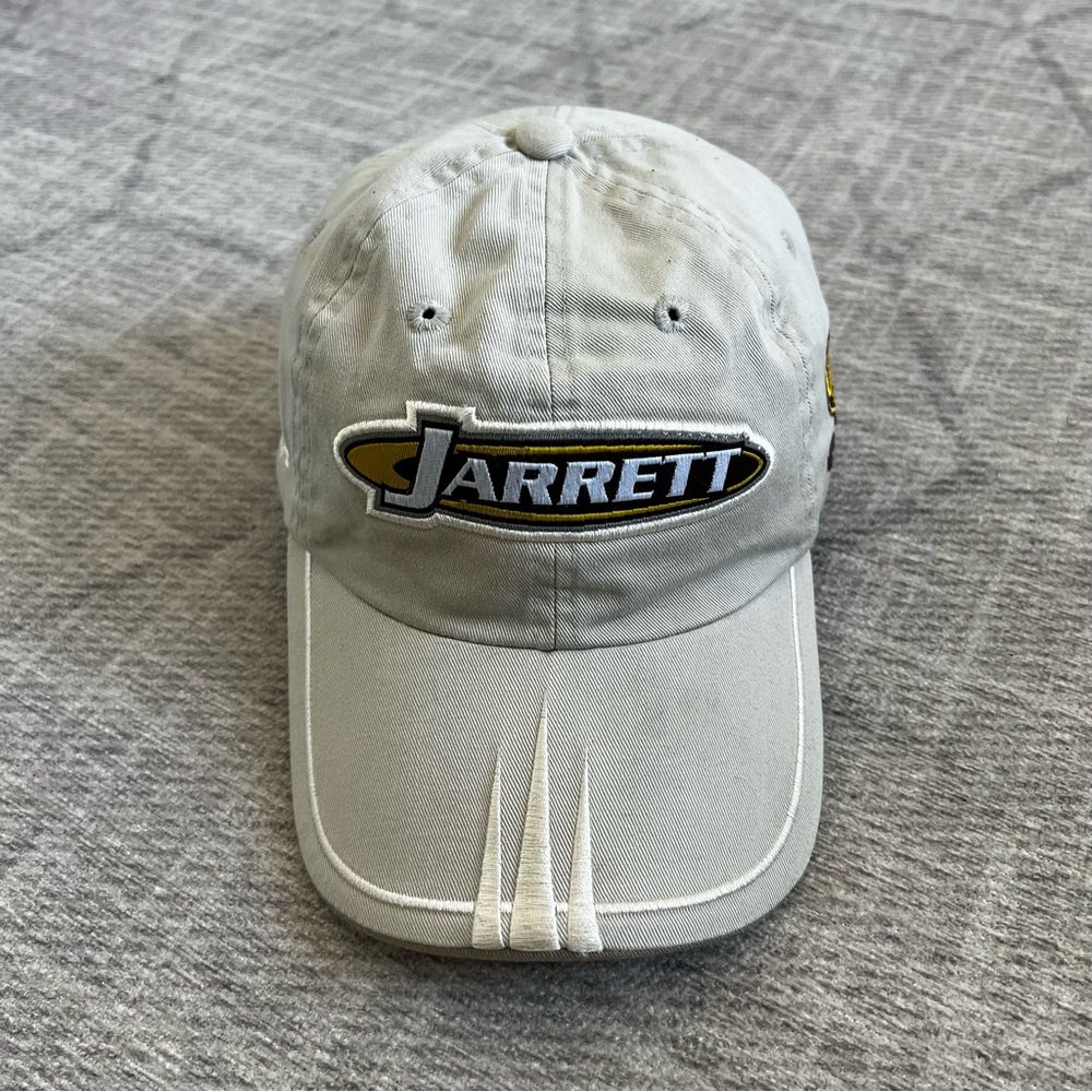 Chase Authentics NASCAR Dale Jarrett 88 Men’s Beige Racing OSFM Dad Hat